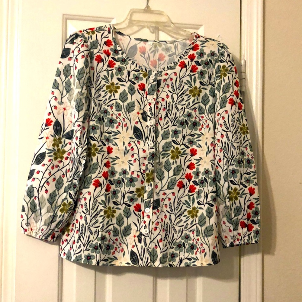 Floral blouse
